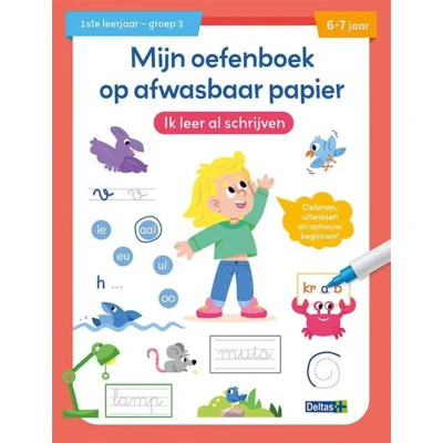 Afbeelding van Uitgeverij deltas mijn oefenboek ik leer al schrijven