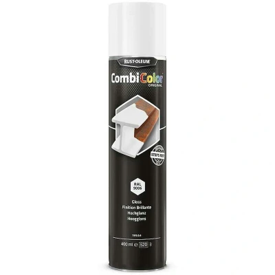 Afbeelding van Rust Oleum Combicolor Spuitbus Blank Aluminium 400 ml