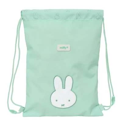 Afbeelding van Rugtas met Koordjes Miffy Menta Munt 26 x 34 1 cm