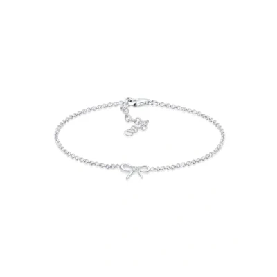 Afbeelding van Elli PREMIUM Dames Armband Lus met Diamant (0.015 ct.) in 925 Sterling Zilver