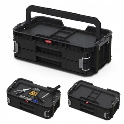 Afbeelding van Keter, Assortimentsdoos, Box Organizer Met 2 Verbonden Lades