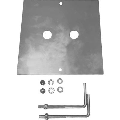 Afbeelding van SLV Concrete anchor for SQAURE POLE 1000343 Bevestigingsset RVS