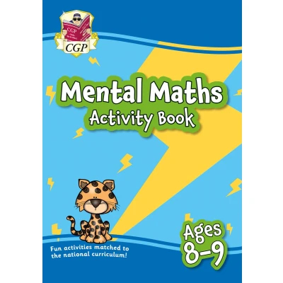 Afbeelding van CGP KS2 Activity Books and Cards Mental Maths Book for Ages 8 9 (Year 4)