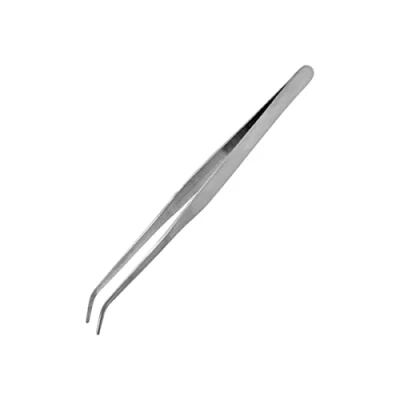 Afbeelding van Vallejo Strong Curved Stainless Steel Tweezers 17,5cm T12009