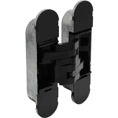 Afbeelding van GU Intersteel scharnier 130 x 30 mm zamak â zwart 3d verstelbaar