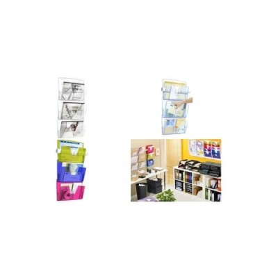 Image de Corbeille murale 3 cases Ice Blue