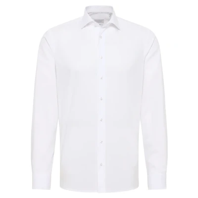 Afbeelding van Eterna Original Shirt SLIM FIT Zakelijk overhemd, Heren, Maat: 38x65, Weiß