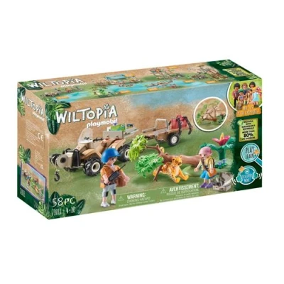 Image de Playmobil Wiltopia 71011 Quad de secours pour animaux
