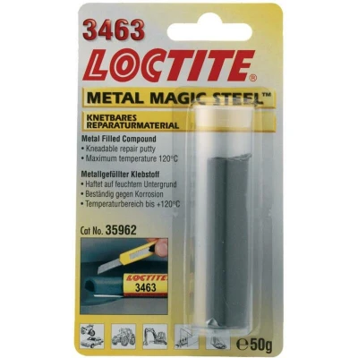 Image de LOCTITE 3463 Metal Magic Steel Stick pâte époxy (récipient de 50 g avec bouchon fermeture) 396914