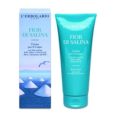 Afbeelding van L&#039;Erbolario, Fior Di Salina Lichaamscrème (zoutbloem), aquatische en aromatische noten, 200 ml