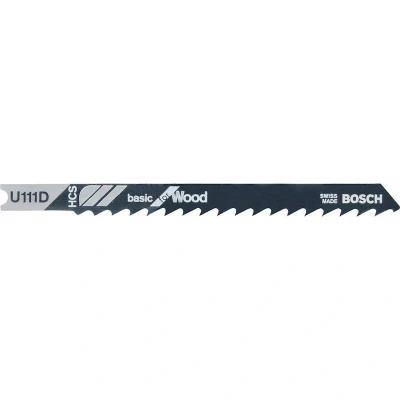 Afbeelding van Bosch Accessories 2608637559 Decoupeerzaagblad U 111 D, Basic for Wood 3 stuk(s)
