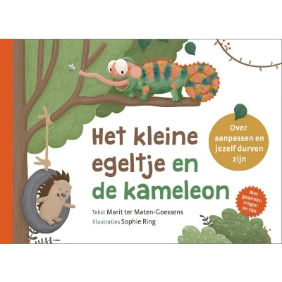 Afbeelding van Het kleine egeltje en de kameleon