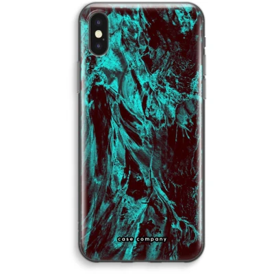 Afbeelding van Case Company® iPhone XS Max hoesje Ice Age Soft Cover Telefoonhoesje Bescherming aan alle Kanten en Schermrand