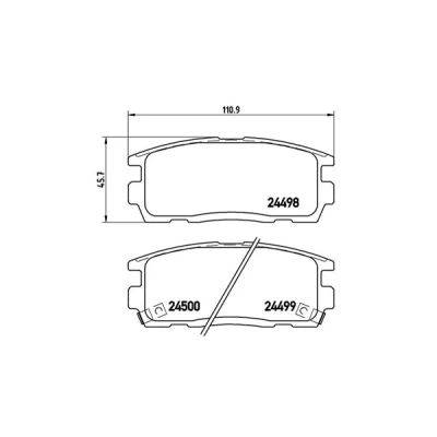 Afbeelding van MAGNETI MARELLI 363700410004 Remblokkenset Met akoestische slijtagewaarschuwing OPEL: Antara, CHEVROLET: Captiva
