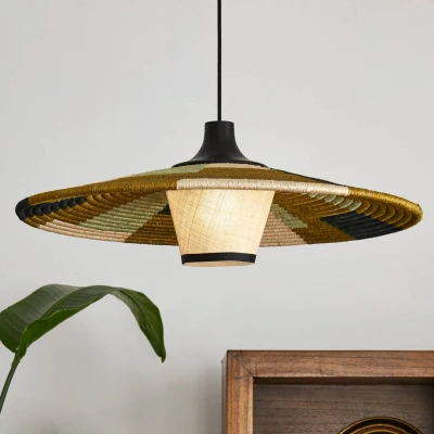 Afbeelding van Forestier Parrot hanglamp M, groen