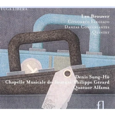 Afbeelding van Denis Sung Hô, Alfama Quatuor Brouwer: Concerto Elegiaco/Danzas Concertantes/Quinet (CD)