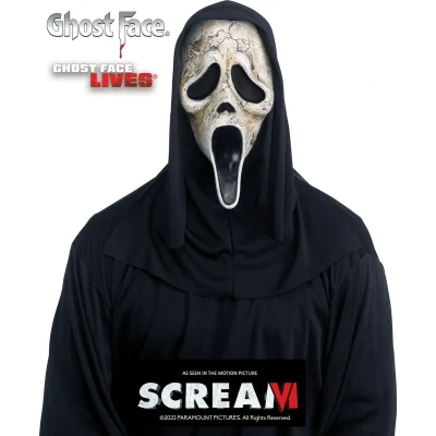 Afbeelding van Fun World Scream VI 6 Gezichtsmasker Geest oud