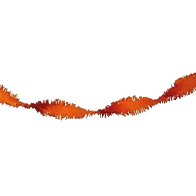 Afbeelding van Folat Draaiguirlande Oranje (6 meter) Halloween Decoratie versiering WK voetbal 2026 Olympische spelen
