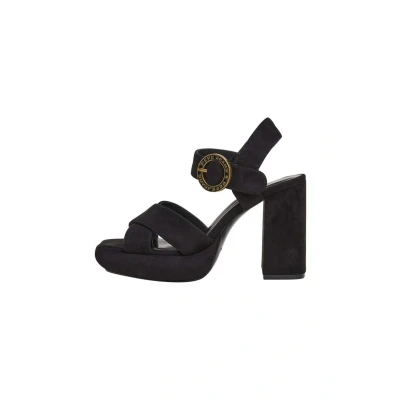 Afbeelding van Pepe Jeans Sandalen met plateauzool, Dames, Maat: 36, Black Polyester
