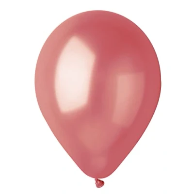 Afbeelding van 100 stuks parelmoer ballonnen van hoogwaardig natuurlijk latex G120 (Ø 33 cm / 13 inch), roségoud