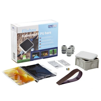 Afbeelding van Filoform kabeldoos gietmofpakket met hars CB040103