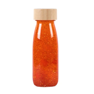 Afbeelding van Petit boum sensorische fles float orange