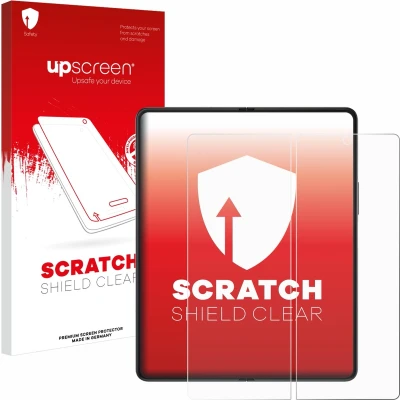 Afbeelding van upscreen Screenprotector voor Samsung Galaxy Z Fold 3 5G (Inner display) Folie Beschermfolie transparant
