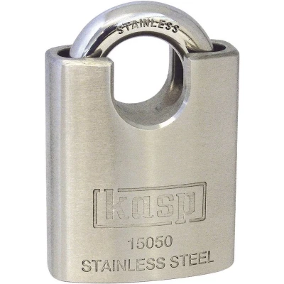 Afbeelding van Kasp K15050D Hangslot 50 mm Verschillend sluitend Zilver Sleutelslot