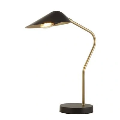 Afbeelding van Searchlight Swan Tafellamp Zwart/Goud