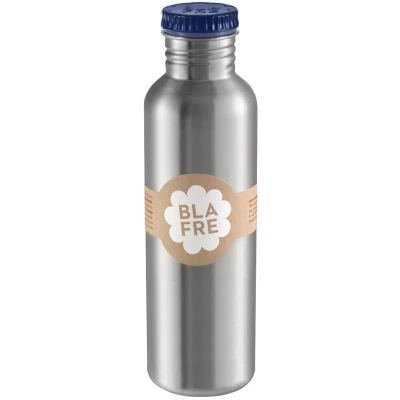 Afbeelding van Blafre rvs drinkfles donkerblauw 750ml