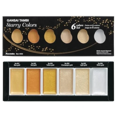 Afbeelding van Starry Colors, 6 Colors set
