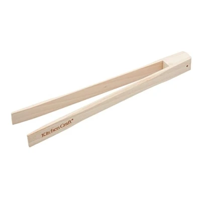 Afbeelding van Kitchencraft Broodtang 25 Cm Hout/ Naturel