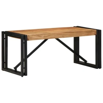 Afbeelding van vidaXL Salontafel 80x40x35 cm massief acaciahout