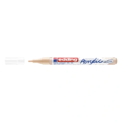 Image de Edding 5300 marqueur acrylique (1 2 mm ogive) beige chaud