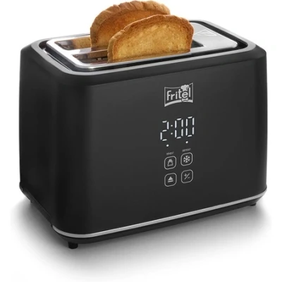 Afbeelding van Fritel TO2995 Broodrooster Zwart Toaster voor 2 sneden Uitneembare kruimellade 850 Watt