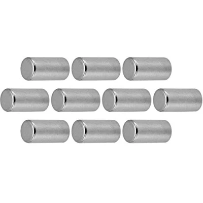 Afbeelding van Connex DY7100005 Neodymium magneten, 10 stuks, diameter x 5 mm, extra sterke magneet, 0,9 kg hechtkracht, voor thuis en vrije tijd, magneetstrip, mini magneet