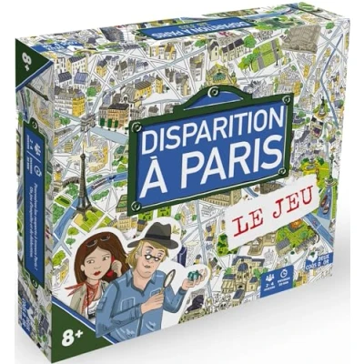 Afbeelding van Disparition à Paris Le jeu coffret avec plateau et cartes
