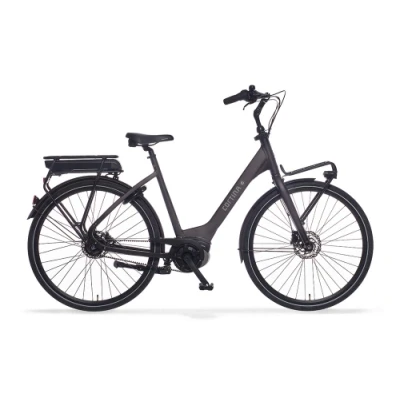 Afbeelding van Cortina E Common Beltdrive Bosch ActiveLine+ MM N7 2024 Dames Elektrische Fiets Demitasse Matt 57 Cm