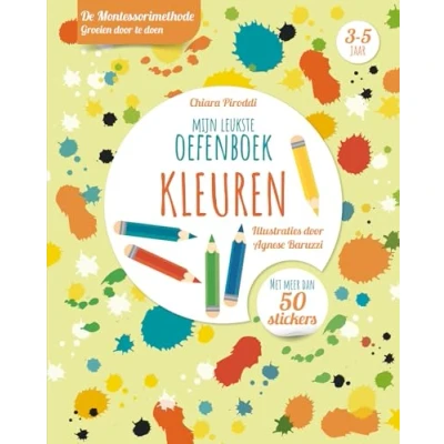Afbeelding van Uitgeverij rebo mijn leukste oefenboek kleuren