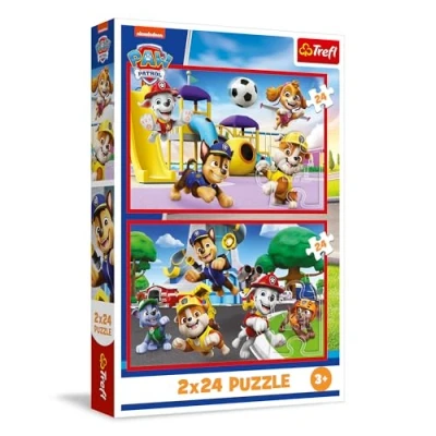 Afbeelding van Trefl Puzzle 2 x 24 Paw Patrol (24 onderdelen)