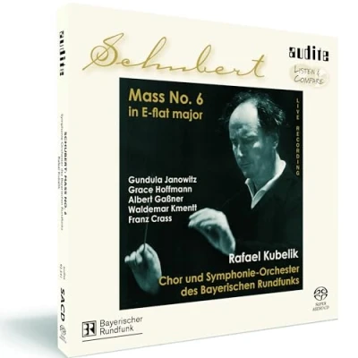 Afbeelding van Rafael Kubelik &amp; Sinfonieorchester Des Br Schubert: Mass No.6 In E Flat Major, D 950 (Super Audio CD)