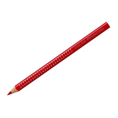 Afbeelding van kleurpotlood Faber Castell Jumbo GRIP 21 geraniumrood