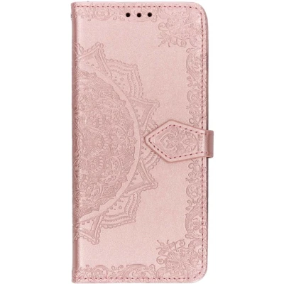 Afbeelding van Hoesje Met Pasjeshouder Geschikt voor Samsung Galaxy S10 Plus Mandala Bookcase Roze