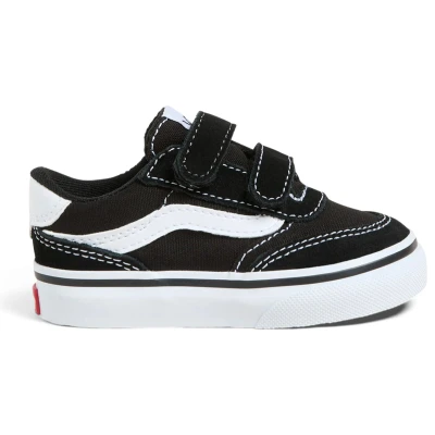 Afbeelding van Vans Uni Sneaker Brooklyn LS V Suede/Canvas Black ZWART 22,5
