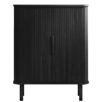 Afbeelding van Ingo eiken kabinet 90 cm zwart