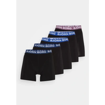 Afbeelding van 5 Pack heren boxershorts Core Voordeelverpakking ondergoed katoen XL Zwart