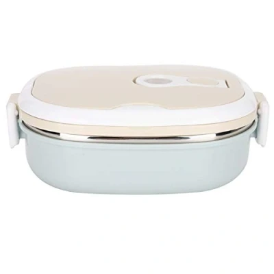 Afbeelding van Lunchbox, geïsoleerde lunchbox van roestvrij staal 304, draagbare thermische container, 900 ml, voor kinderen, thuis, werk, school