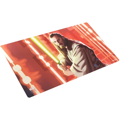 Afbeelding van Gamegenic, Star Wars: Unlimited Game Mat Qui Gon Jinn Maat: 61x35cm, Dikte: 2mm