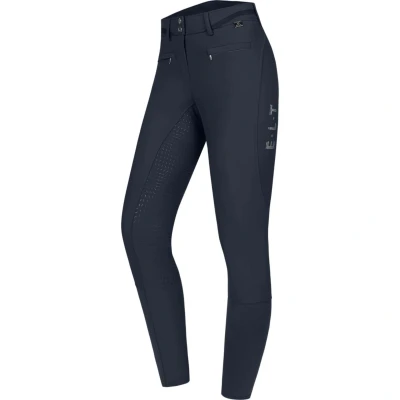 Afbeelding van ELT Rijbroek Maja Glam Curved High Waist Diepblauw 40