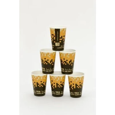 Afbeelding van Kartonnen Koffie Of Thee Bekers, 180cc. 2500 Stuks. Diverse (2500 Stuks)